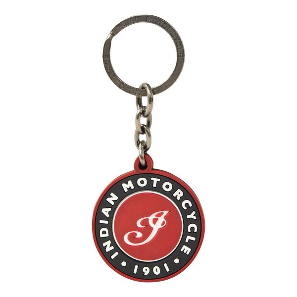 Indian Icon Rubber Key Ring